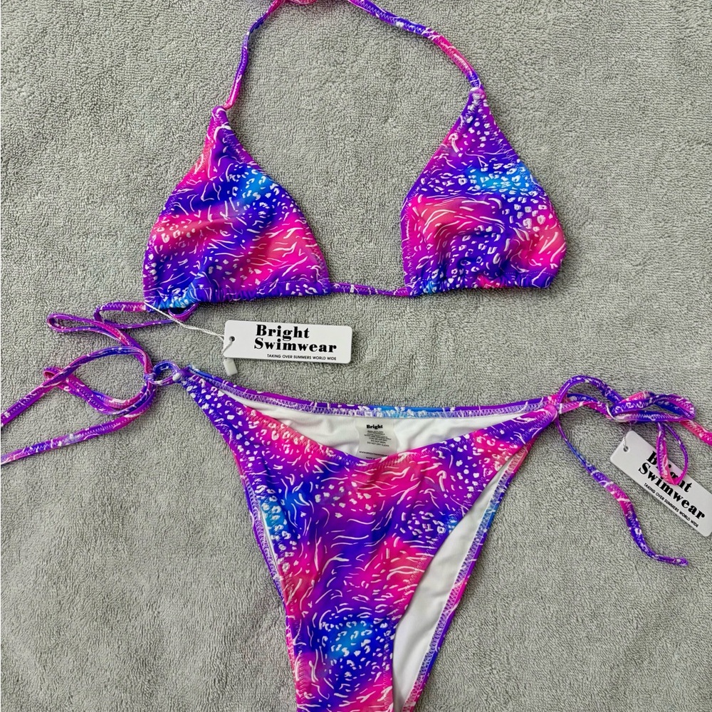Bright Swimwear Maria Neon Animal Bikini